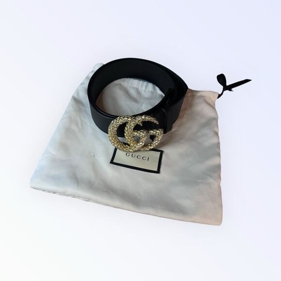 Gucci GH Leather Belt 85 - Picture 2 of 5